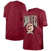 Cleveland Cavaliers Throwback Vintage Boxy Mineral Wash T-Shirt for sale Wine | New Era