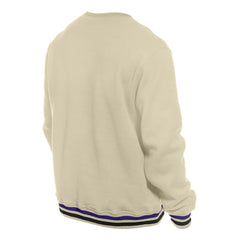 Sacramento Kings Throwback Vintage Pullover Sweatshirt White | New Era discount