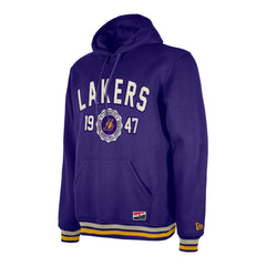 Los Angeles Lakers Throwback Vintage Pullover Hoodie Purple | New Era outlet