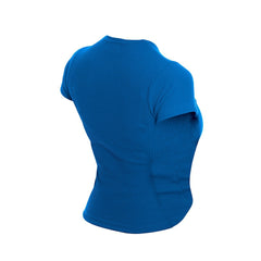 Philadelphia 76ers Women's Leisure Collection Baby Doll Cropped T-Shirt Blue | New Era online