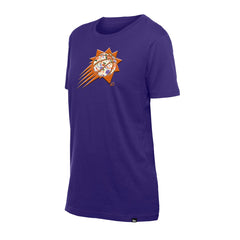 Phoenix Suns Women's Glam Game Flower T-Shirt Purple | New Era Lifestyle
