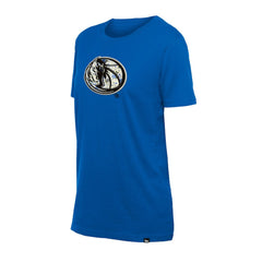 Dallas Mavericks Women's Glam Game Flower T-Shirt for sale Blue | New Era for sale