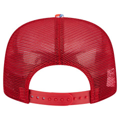 Los Angeles Angels New Era Adventure Pattern Golfer Trucker Snapback Hat - Red - New Era Sale