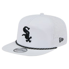 Chicago White Sox New Era Perforated Golfer Snapback Hat - White - New Era Online