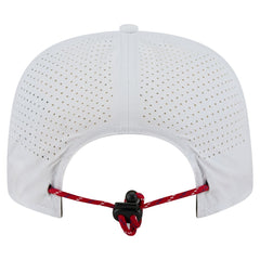 Los Angeles Angels New Era Perforated Golfer Snapback Hat - White - New Era Lifestyle