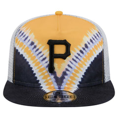 Pittsburgh Pirates New Era Tie-Dye Golfer Trucker Adjustable Hat - New Era Online