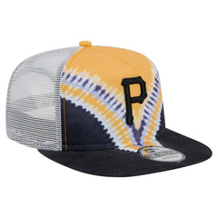 Pittsburgh Pirates New Era Tie-Dye Golfer Trucker Adjustable Hat - New Era Online