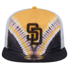 San Diego Padres New Era Tie-Dye Golfer Trucker Adjustable Hat - New Era Online