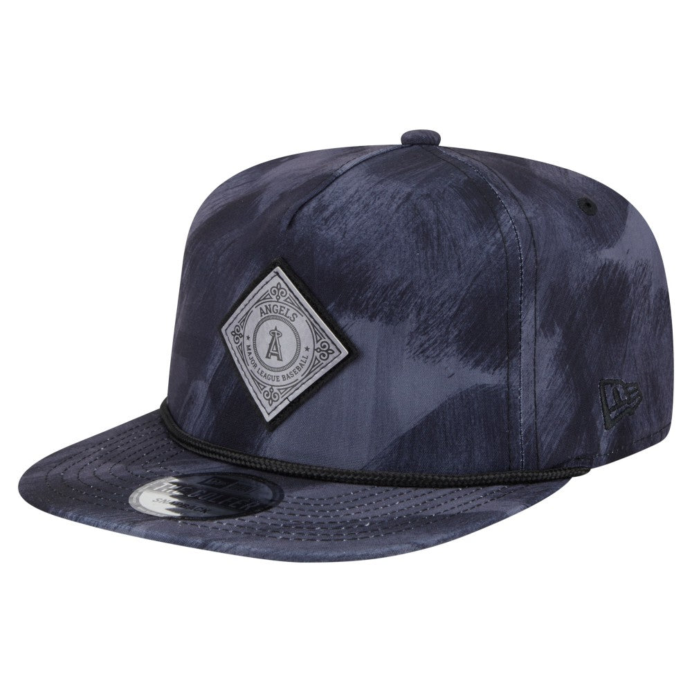 Los Angeles Angels New Era Printed Golfer Snapback Hat - Navy - New Era Sale
