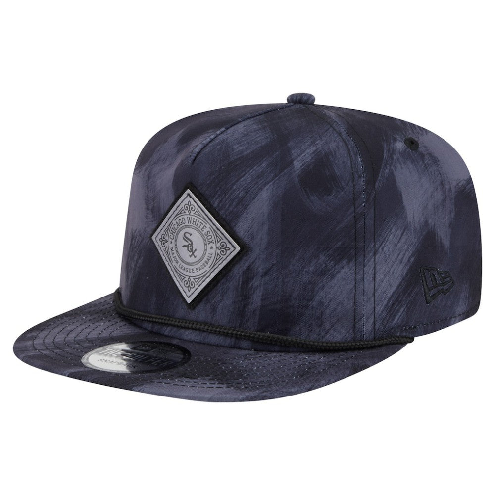 Chicago White Sox New Era Printed Golfer Snapback Hat - Navy - New Era Discount