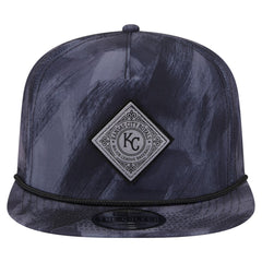 Kansas City Royals New Era Printed Golfer Snapback Hat - Navy - New Era Discount