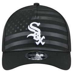 Chicago White Sox New Era American Flag 9FORTY M-Crown A-Frame Adjustable Hat - Black - New Era on Sale