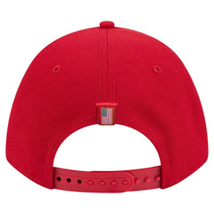 Washington Nationals New Era American Flag 9FORTY M-Crown A-Frame Adjustable Hat - Red - New Era Lifestyle