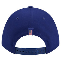 Texas Rangers New Era American Flag 9FORTY M-Crown A-Frame Adjustable Hat - Royal - New Era Online