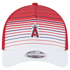 Los Angeles Angels New Era Gradient 9FORTY M-Crown Adjustable Hat - Red - New Era Online