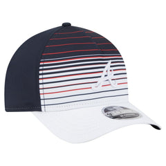 Atlanta Braves New Era Gradient 9FORTY M-Crown Adjustable Hat - Navy - New Era Sale