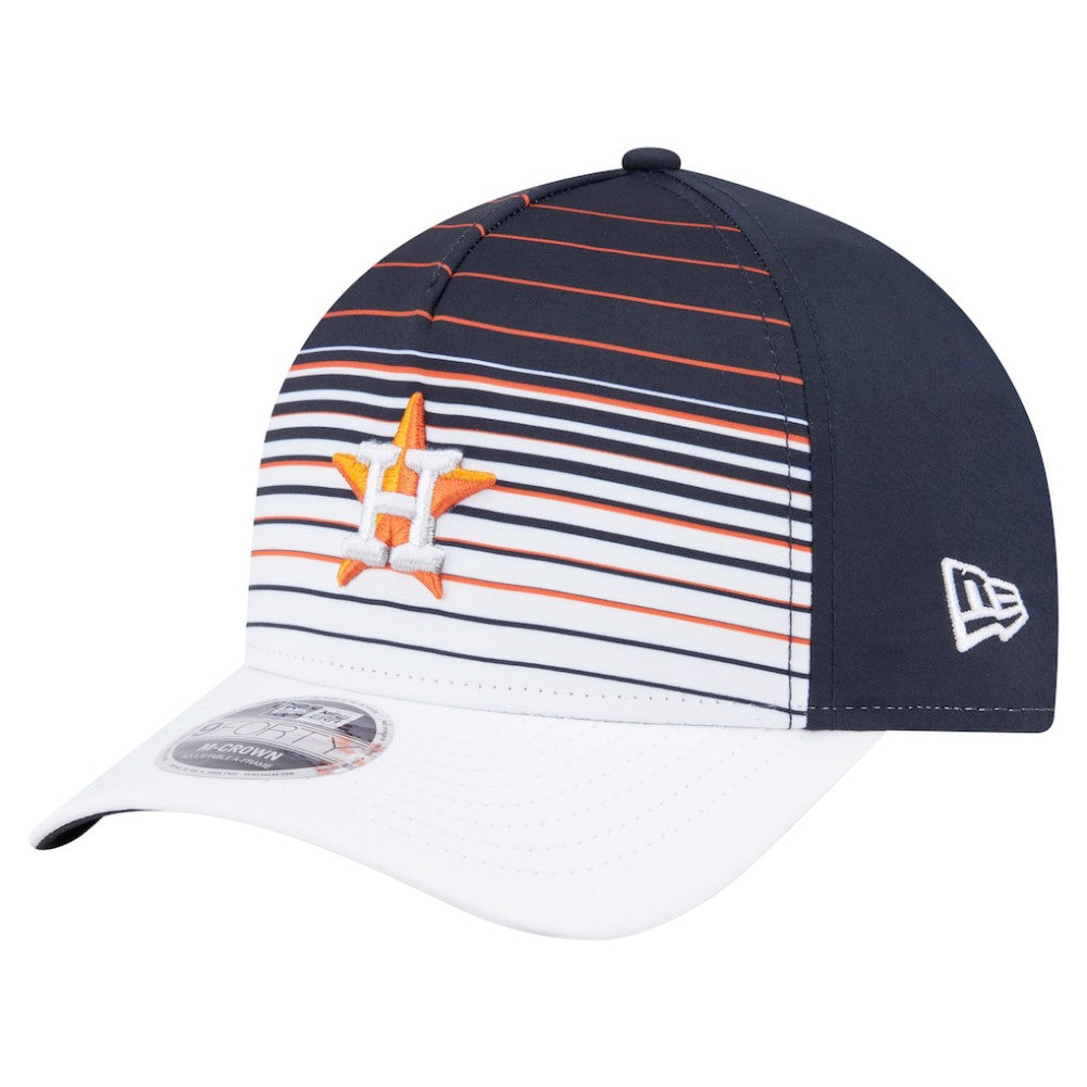 Houston Astros New Era Gradient 9FORTY M-Crown Adjustable Hat - Navy - New Era Discount