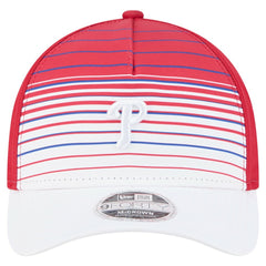 Philadelphia Phillies New Era Gradient 9FORTY M-Crown Adjustable Hat - Red - New Era Sale