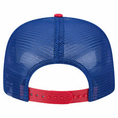 Chicago Cubs New Era Retro Script Trucker 9FIFTY Snapback Hat - White/Red - New Era Lifestyle