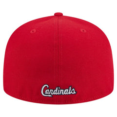 St. Louis Cardinals New Era Overlap 59FIFTY Fitted Hat - Red - New Era Discount