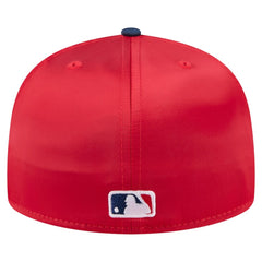 Philadelphia Phillies New Era Satin 59FIFTY Fitted Hat - Red/Navy - New Era Sale