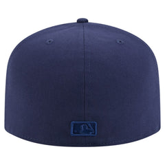Tampa Bay Rays New Era Color Pack A-Frame 59FIFTY Fitted Hat - Navy - New Era Discount