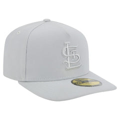 St. Louis Cardinals New Era Colorpack A-Frame 59FIFTY Fitted Hat - Gray - New Era on Sale