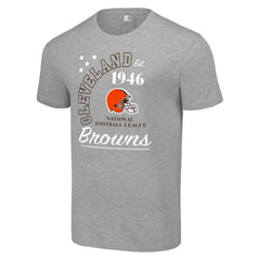 Cleveland Browns Starter Arch City T-Shirt Heather Gray