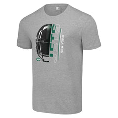 New York Jets Starter T-Shirt Heather Gray