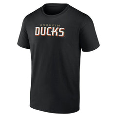Anaheim Ducks Wordmark Logo T-Shirt - Black - NHL 201927014