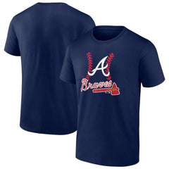 Atlanta Braves Fastball T-Shirt - Navy - MLB Sale