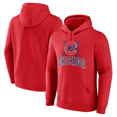 Chicago Cubs Fastball Pullover Hoodie - Red - MLB Online