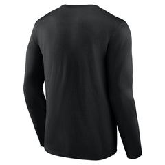 Cincinnati Reds Fastball Long Sleeve T-Shirt - Black - MLB Discount