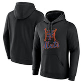 New York Mets Fastball Pullover Hoodie - Black - MLB Online