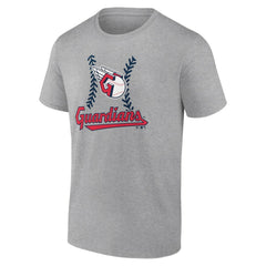 Cleveland Guardians Fastball T-Shirt - Heather Gray - MLB Online