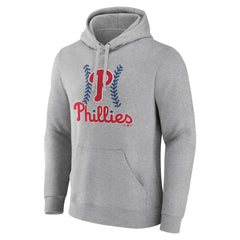 Philadelphia Phillies Fastball Pullover Hoodie - Gray - MLB on Sale