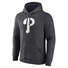 Philadelphia Phillies Monochrome Pullover Hoodie - Charcoal - MLB on Sale