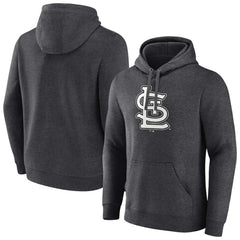 St. Louis Cardinals Monochrome Pullover Hoodie - Charcoal - MLB Sale
