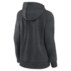 St. Louis Cardinals Women's Monochrome Pullover Hoodie - Charcoal - MLB Discount
