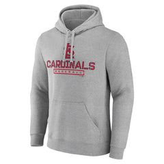 St. Louis Cardinals Evanston Stencil Pullover Hoodie - Gray - MLB on Sale
