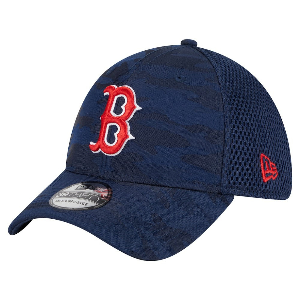 Boston Red Sox New Era Subtle Camo 39THIRTY Flex Hat - Navy - New Era Discount