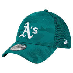 Athletics New Era Subtle Camo 39THIRTY Flex Hat - Green - New Era Lifestyle