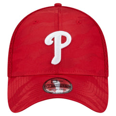 Philadelphia Phillies New Era Subtle Camo 39THIRTY Flex Hat - Red - New Era Lifestyle