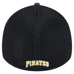 Pittsburgh Pirates New Era Subtle Camo 39THIRTY Flex Hat - Black - New Era on Sale