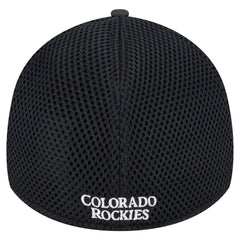 Colorado Rockies New Era Subtle Camo 39THIRTY Flex Hat - Black - New Era on Sale