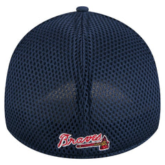 Atlanta Braves New Era Subtle Camo 39THIRTY Flex Hat - Navy - New Era Lifestyle