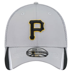Pittsburgh Pirates New Era Linear 39THIRTY Flex Hat - Gray - New Era Online