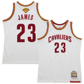 LeBron James Cleveland Cavaliers 2015/16 Hardwood Classics Authentic Jersey for sale White | Mitchell & Ness online