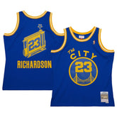 Jason Richardson Golden State Warriors 2004/05 Hardwood Classics Swingman Jersey for sale Royal | Mitchell & Ness
