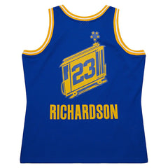 Jason Richardson Golden State Warriors 2004/05 Hardwood Classics Swingman Jersey for sale Royal | Mitchell & Ness